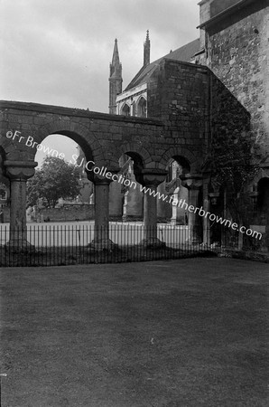 CATHEDRAL CHAPTER HOUSE ARCADE FROM E.